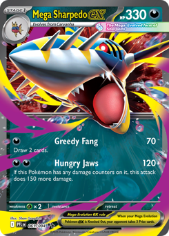 Mega Sharpedo ex (PFL 61/94)