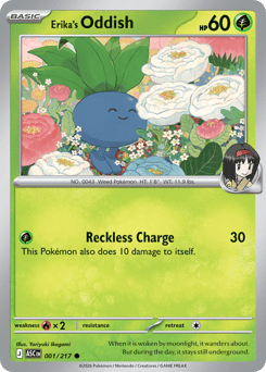 Erika's Oddish (ME2PT5 1)