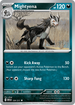 Mightyena (ME2PT5 129)