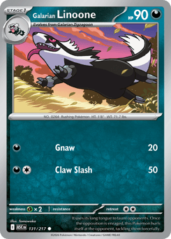 Galarian Linoone (ME2PT5 131)