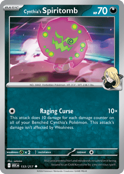Cynthia's Spiritomb (ME2PT5 133)