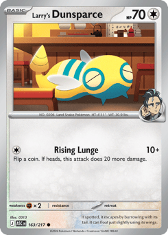 Larry's Dunsparce (ME2PT5 163)