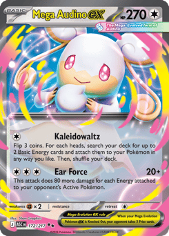 Mega Audino ex (ME2PT5 172)