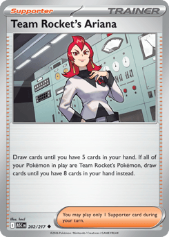 Team Rocket's Ariana (ME2PT5 202)