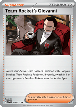 Team Rocket's Giovanni (ME2PT5 204)