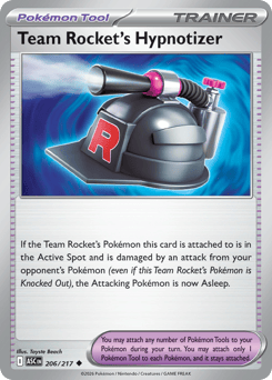 Team Rocket's Hypnotizer (ME2PT5 206)