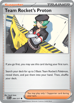 Team Rocket's Proton (ME2PT5 208)
