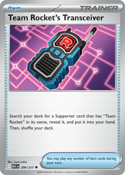 Team Rocket's Transceiver (ME2PT5 209)