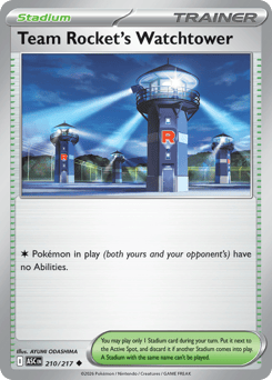 Team Rocket's Watchtower (ME2PT5 210)