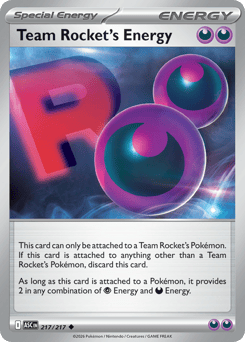 Team Rocket's Energy (ME2PT5 217)