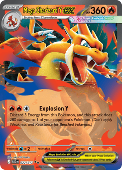 Mega Charizard Y ex (ME2PT5 22)