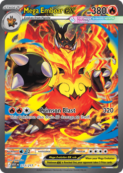 Mega Emboar ex (ME2PT5 273)