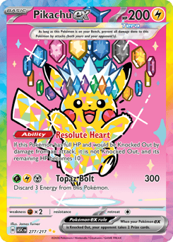 Pikachu ex (ME2PT5 277)