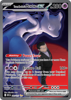 Team Rocket's Mewtwo ex (ME2PT5 281)