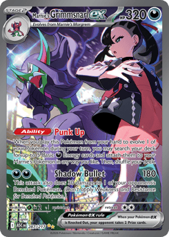 Marnie's Grimmsnarl ex (ME2PT5 287)