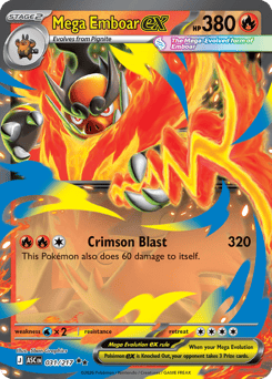 Mega Emboar ex (ME2PT5 31)