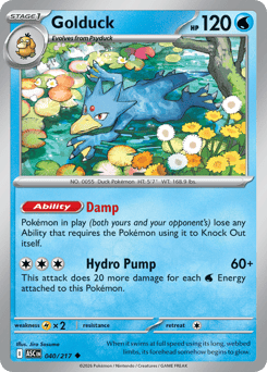 Golduck (ME2PT5 40)