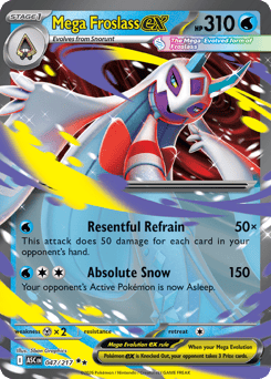 Mega Froslass ex (ME2PT5 47)