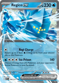 Regice ex (ME2PT5 48)