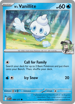 N's Vanillite (ME2PT5 49)
