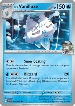 N's Vanilluxe (ME2PT5 51)