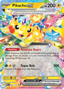 Pikachu ex (ME2PT5 57)