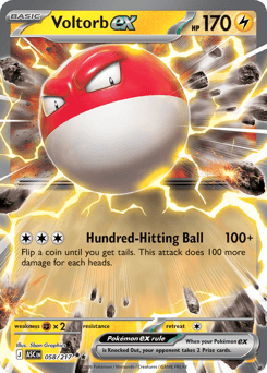 Voltorb ex (ME2PT5 58)