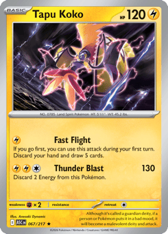 Tapu Koko (ME2PT5 67)