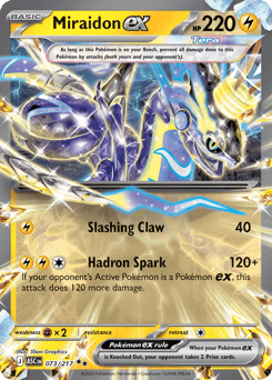 Miraidon ex (ME2PT5 73)