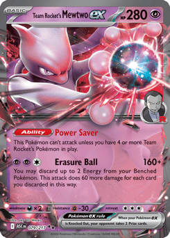 Team Rocket's Mewtwo ex (ME2PT5 79)