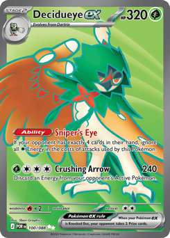 Decidueye ex (ME3 100)