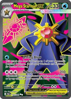 Mega Starmie ex (ME3 102)