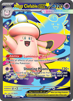 Mega Clefable ex (ME3 103)