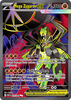 Mega Zygarde ex (ME3 104)