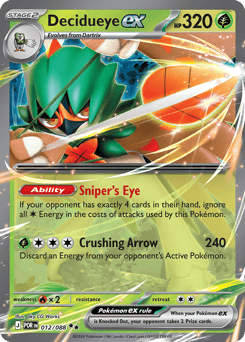 Decidueye ex (ME3 12)