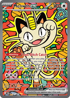 Meowth ex (ME3 121)