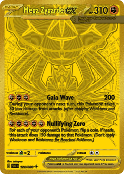 Mega Zygarde ex (ME3 124)