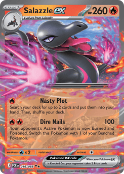 Salazzle ex (ME3 16)