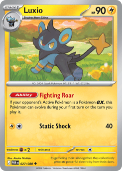 Luxio (ME3 27)