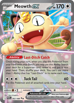 Meowth ex (ME3 62)