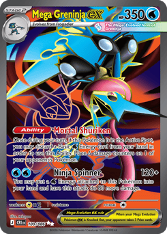 Mega Greninja ex (ME4 100)