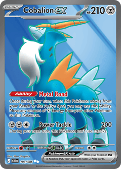 Cobalion ex (ME4 103)