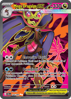 Mega Dragalge ex (ME4 104)