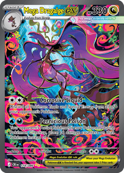 Mega Dragalge ex (ME4 118)