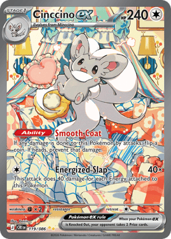 Cinccino ex (ME4 119)