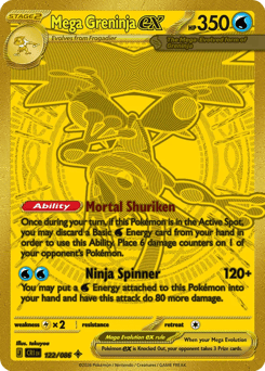 Mega Greninja ex (ME4 122)