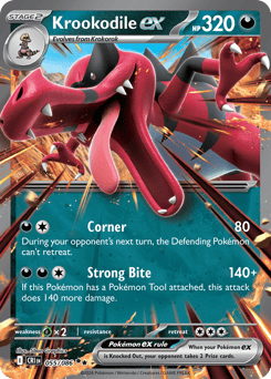Krookodile ex (ME4 55)