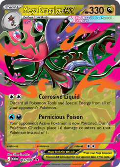 Mega Dragalge ex (ME4 65)