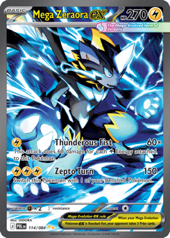 Mega Zeraora ex (ME5 114)