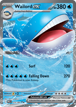 Wailord ex (ME5 16)